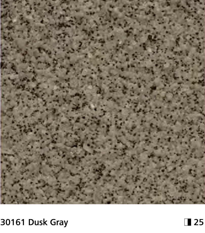 Sto Granitex close-up showing stucco texture in Dusk Gray colour, code 30161