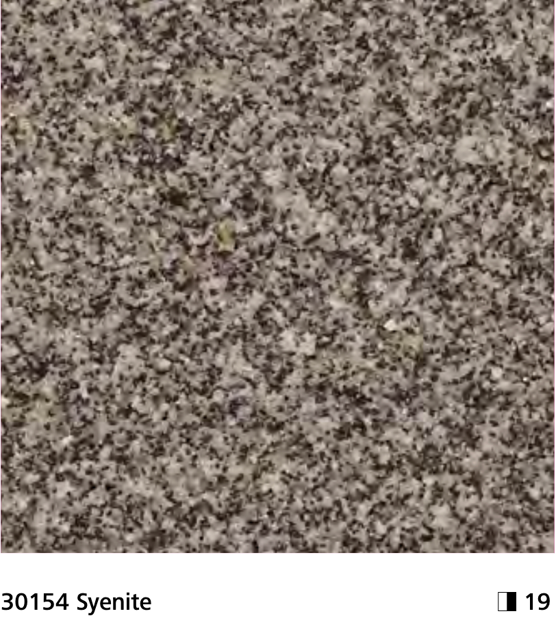 Sto Granitex close-up showing stucco texture in Syenite colour, code 30154