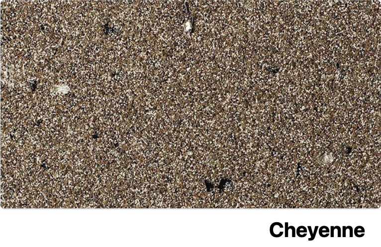 StoCreativ Granite textured exterior finish Cheyenne close-up showing natural stone appearance and detailed texture