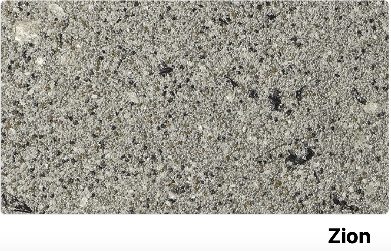 StoCreativ Granite textured exterior finish Zion close-up showing natural stone appearance and detailed surface texture