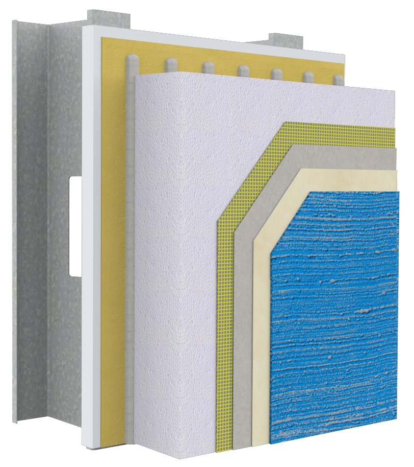 EPS Insulation Boards for EIFS, Drainscreen Wall Systems