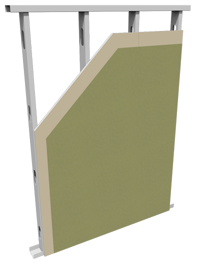 Sto Flexyl waterproof breathable liquid applied membrane shown on surface, providing effective moisture protection while allowing vapour permeability