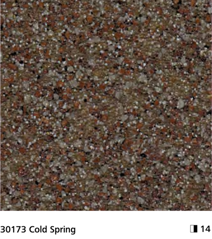 
Sto Granitex close-up showing stucco texture in Cold Spring colour, code 30173