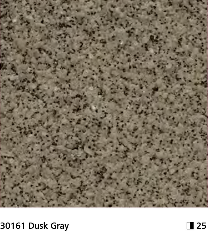 Sto Granitex close-up showing stucco texture in Dusk Gray colour, code 30161