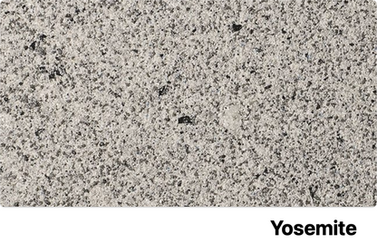 StoCreativ Granite textured exterior finish Yosemite close-up showing natural stone appearance and detailed surface texture